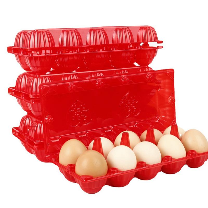 5 шт. анти-давление и анти-падение упаковочные коробки для яиц одноразовые прозрачные коробки для яиц ударопрочный пластиковый лоток для защиты яиц