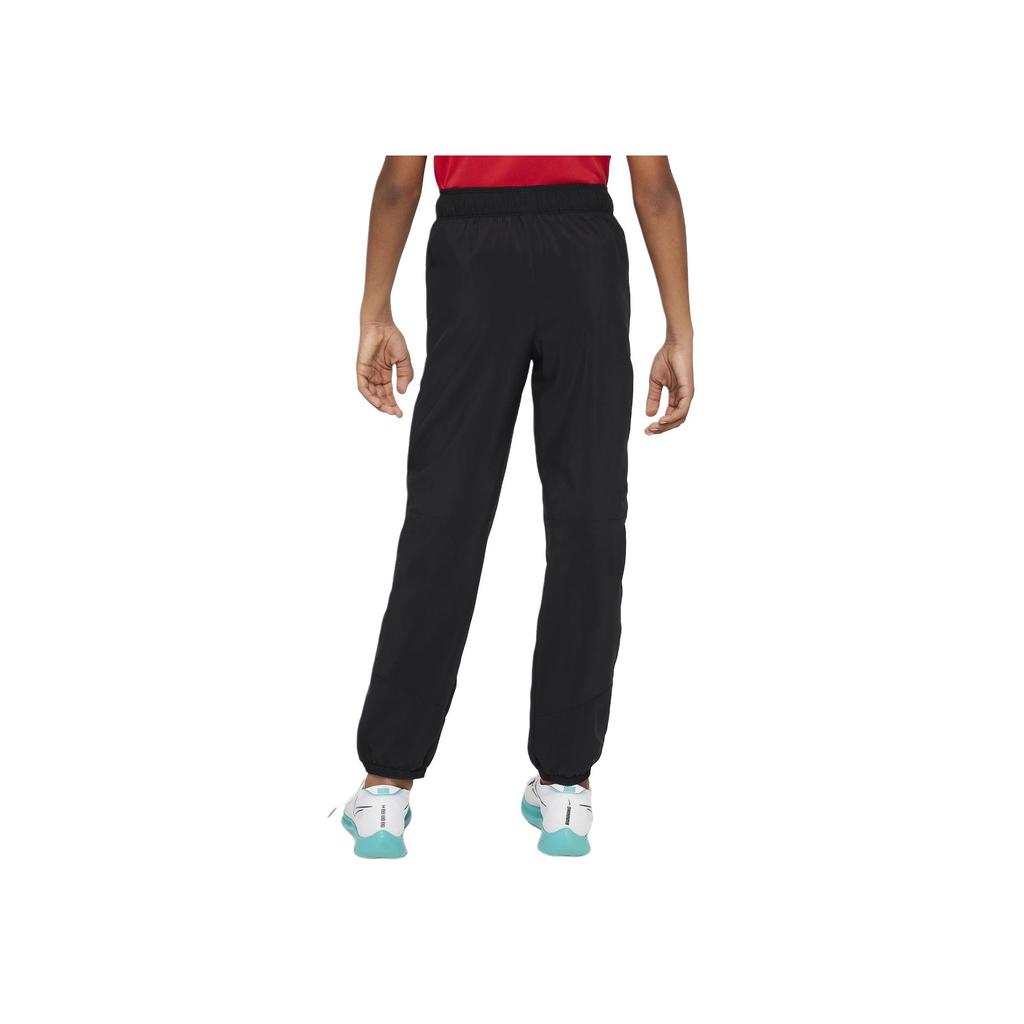 Nike Solid Color Drawstring Casual Jogger Knit Pants Kids Bottoms Black FN8371-010