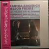 LP Record MARTHA ARGERICH, NELSON FREIRE - On 2 Pianos 28PC80 Philips 1983 Japan Obi Classical Used