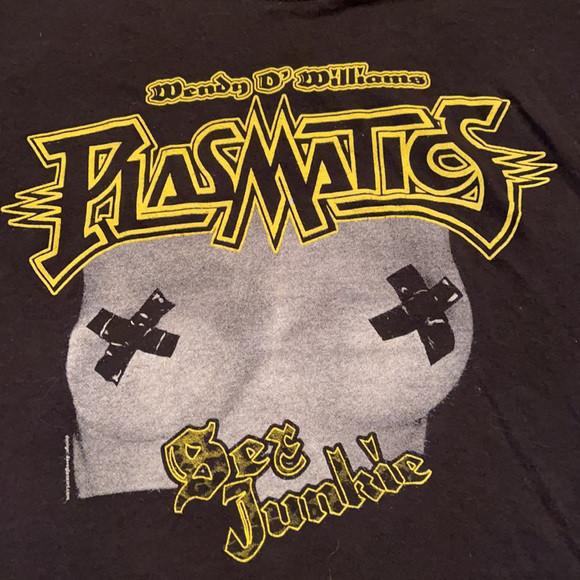 Vintage Wendy O’ Williams & the Plasmatics Cotton Black T-Shirt VN938 Unisex T-Shirt