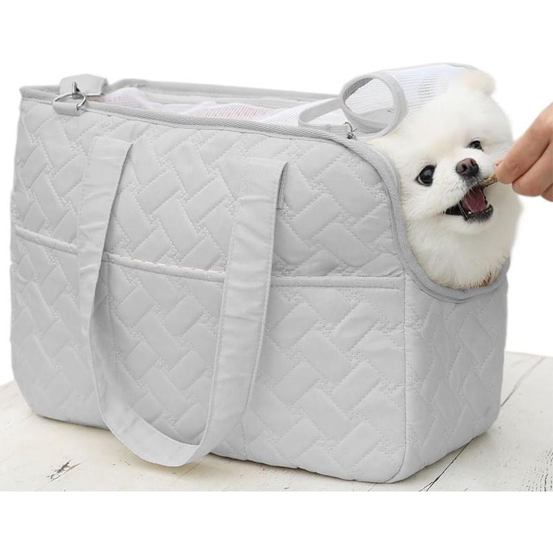 Crossbody Pet Carrier Bag: Stylish Shoulder Handbag for Cats & Dogs with Head-Out Design