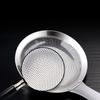 Filter Scoop Stainless Steel Fat Skimmer Spoon Strainer Fat Oil Skim Grease Foam Fine Mesh Strainer With Handle Kitchen Tool