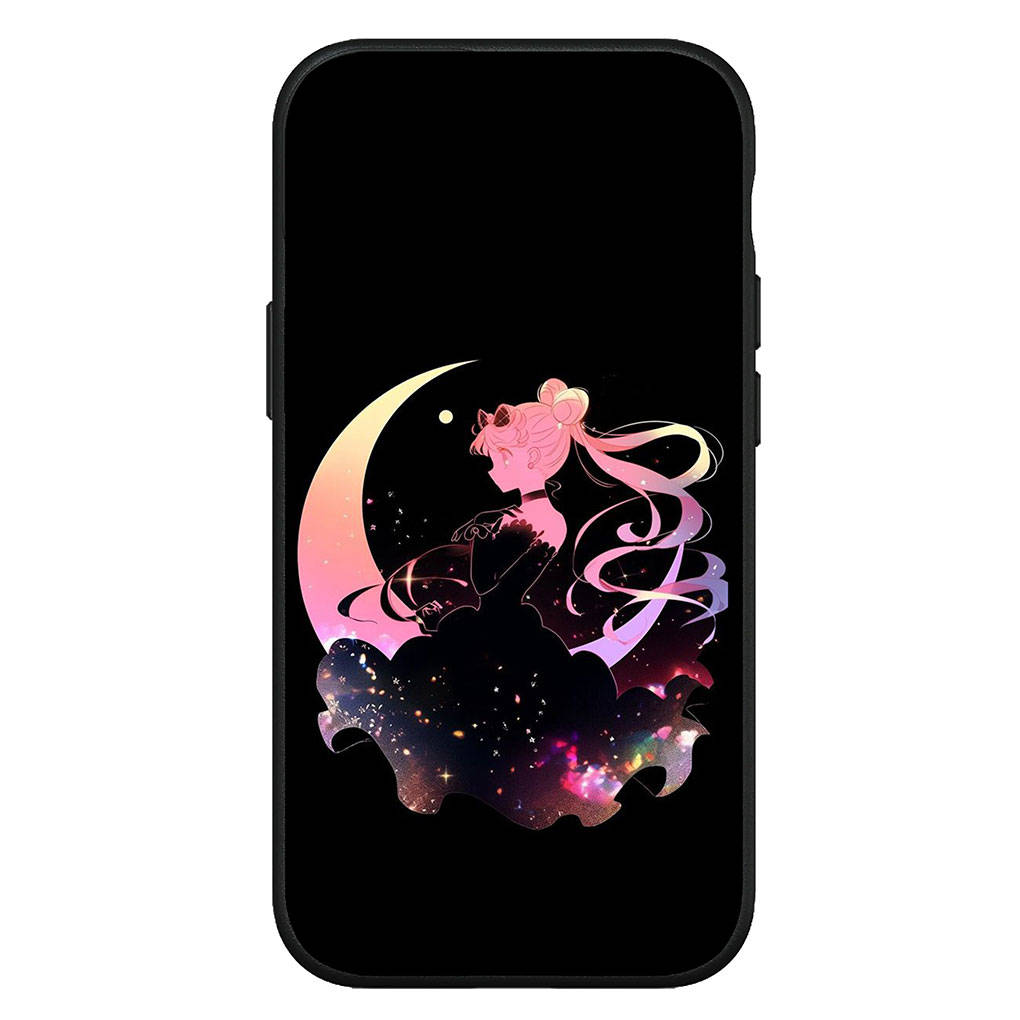 Чехол для iPhone 16 15 Xiaomi Redmi Note 14 13 12 11 Pro Max X 8 9 16e Samsung Galaxy S25 S24 S23 Moto OPPO Huawei Girl Lovely Sailor Moon Phone Case