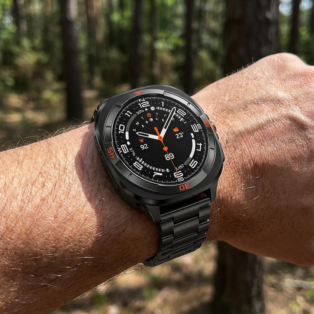 Роскошный алюминиевый чехол для Samsung Galaxy Ultra Watch Ultra 47 мм Металлическая крышка для samsung Galaxy Ultra 2025 47 мм Защитное стекло для экрана