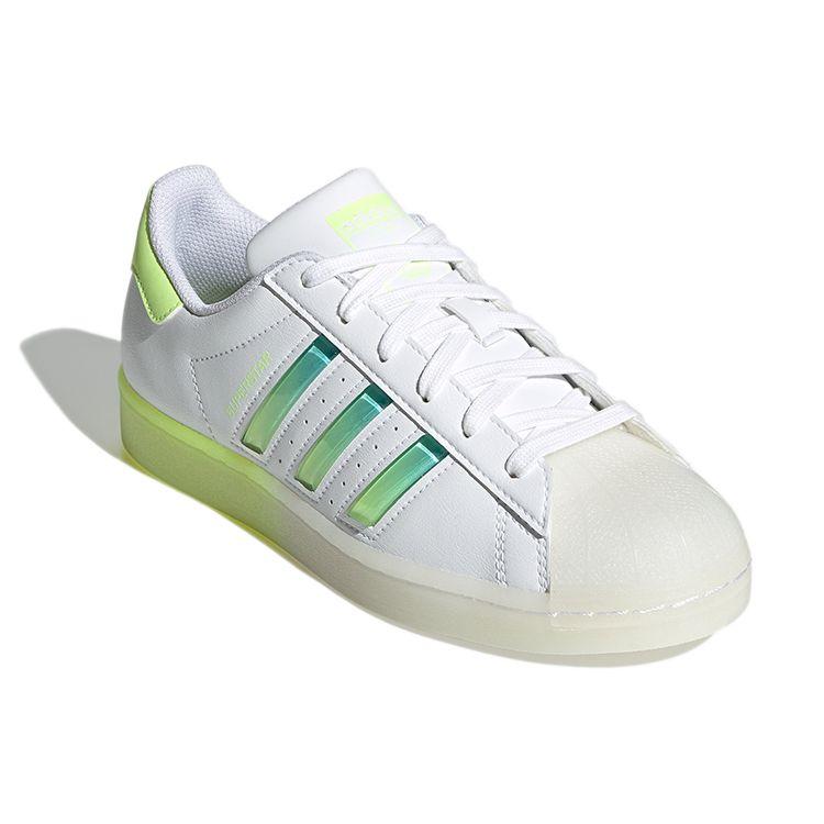 Adidas Originals Superstar Series Synthetic Leather Two-Layer Cowhide Casual Wear Durable Non-Slip Lightweight Low-Top Skate Shoes GW4909