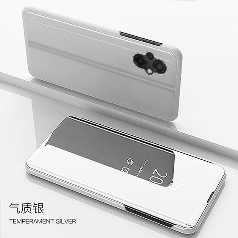 Для Pocco M 5 чехол роскошный смарт-зеркальный флип-магнитный кожаный держатель чехол для телефона для Xiaomi Poco M5 Poko Little M 5 задняя крышка