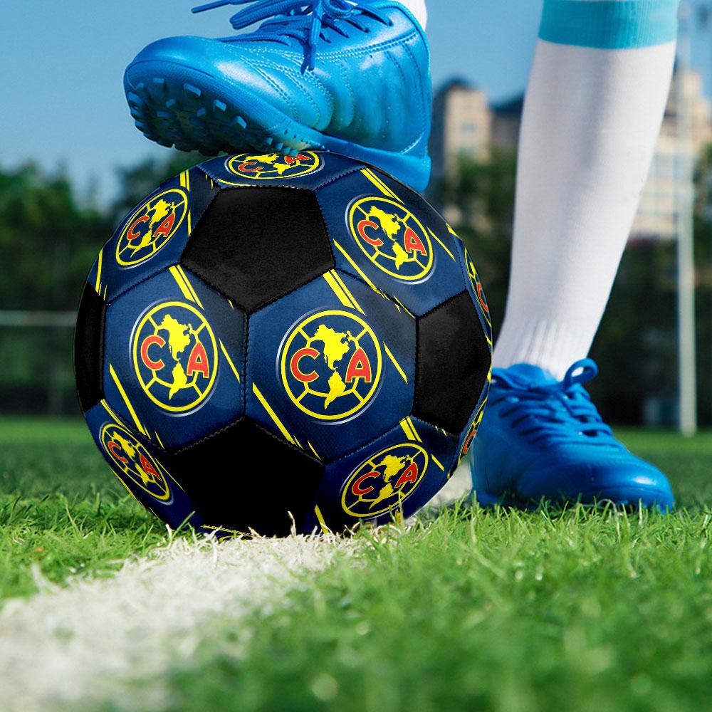 1pc Club America Soccer Ball Size 5 Indoor Soccer Ball Fashion Colorful Backyard Game - Great For Sports Fans Gift HE17