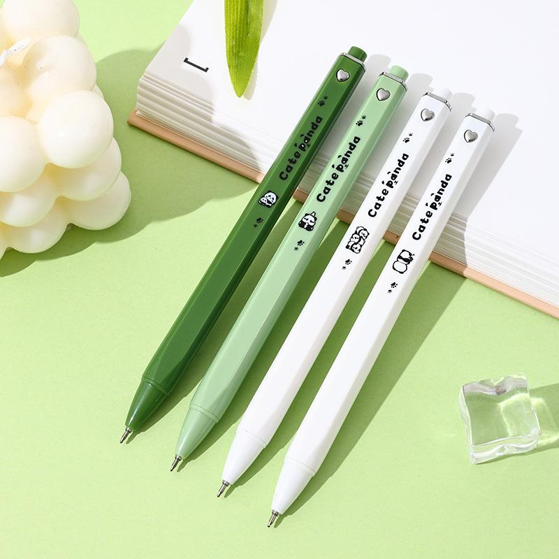 1/4 шт. Милая ручка-панда нейтрального цвета для творческой студенческой подписи