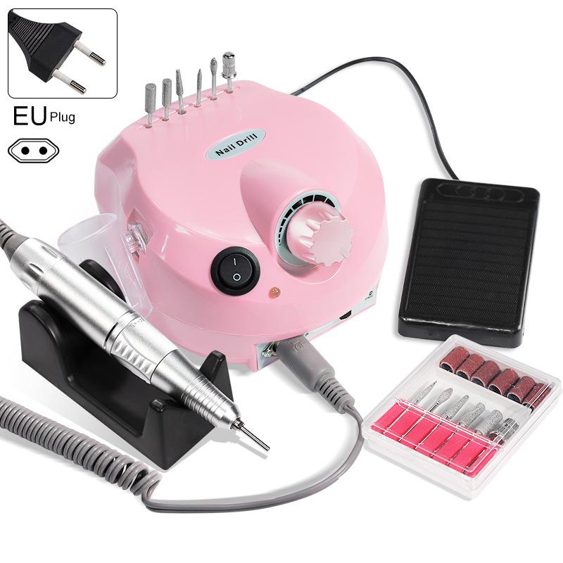 35000RPM High Power Nail Drill Machine, Efile for Acrylic Nails, Professional Nail Grinder Tool with Drill Bits, Efficient and Durable