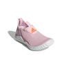 adidas Rapidazen S.Rdy C Нескользящие Прочные Полувысокие Детские Кроссовки для Бега Детские Кроссовки для Бега Розовые Белые FZ3955