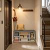 Freestanding Storage Bench, Entryway Bench, Hallway Cabinet with Cushion