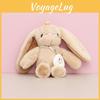 Long Eared Cute Bunny Plush Toy Adorable Cartoon Keychain Charm Perfect Gift