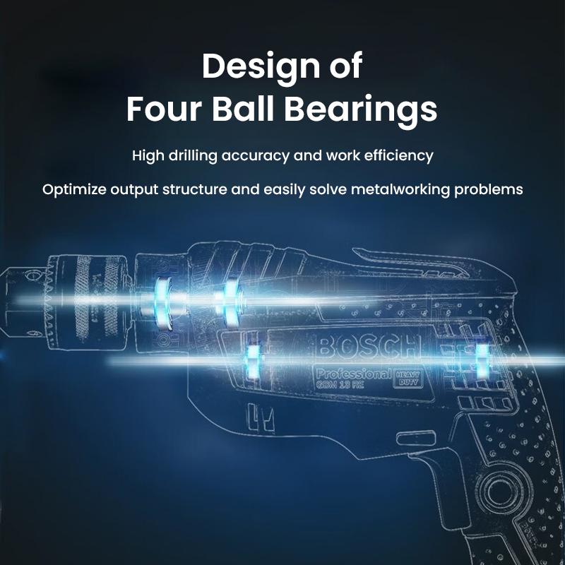 Bosch GBM 13 RE Drill GBM13RE Профессиональная многофункциональная электрическая дрель для тяжелых условий эксплуатации Многоцелевой станок