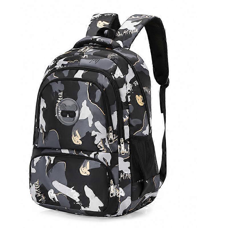 Leisure Backpack, Large Capacity Backpack, Student Backpack, Fashionable Travel Commuting Camouflage Backpack