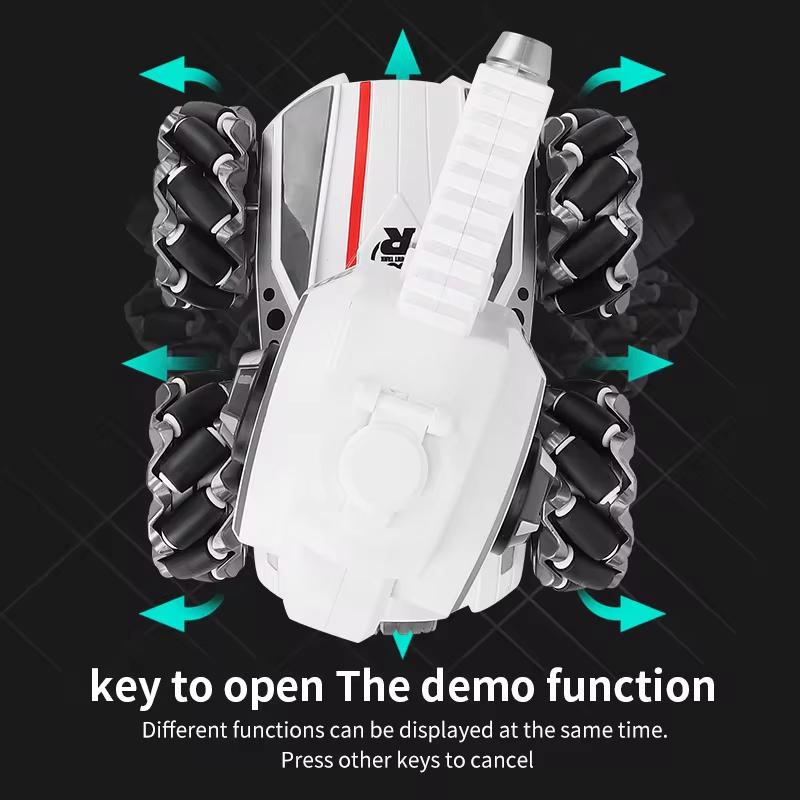 Новый 3в1 2,4G 4WD RC Tank Water Bomb Часы с датчиком жестов Off-road Drift Дистанционное Управление Танк с музыкальным светом RC Автомобиль Детские игрушки