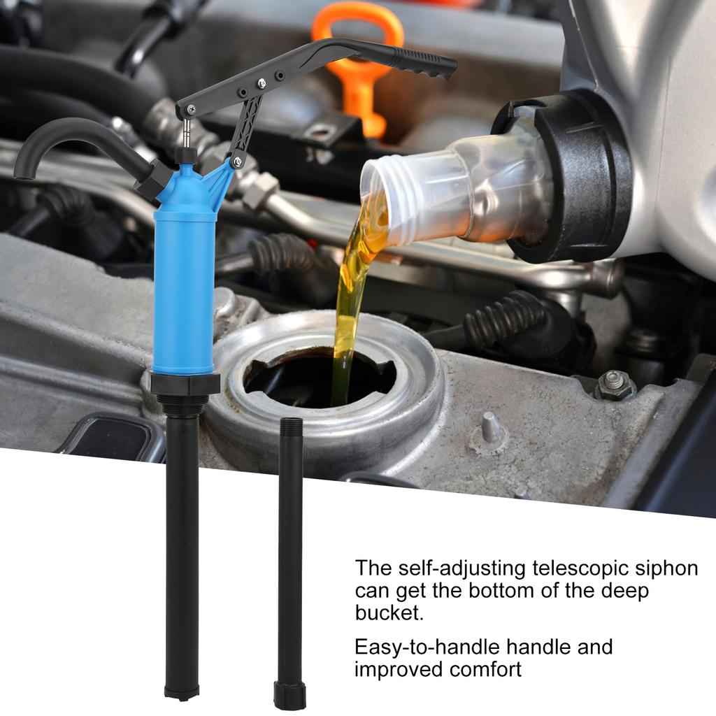 Насос для бочки с рычажным механизмом, ручной регулируемый насос для бочки объемом 55 галлонов для перекачивания топливных жидкостей, регулируемый насос для бочки
