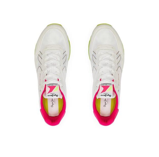 Кроссовки Pepe Jeans Brit Neon W PLS40011 белый