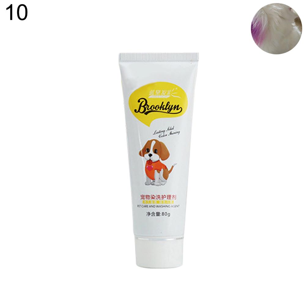 Нетоксичная краска для шерсти питомцев для собак и кошек - 80 г, временная и смываемая