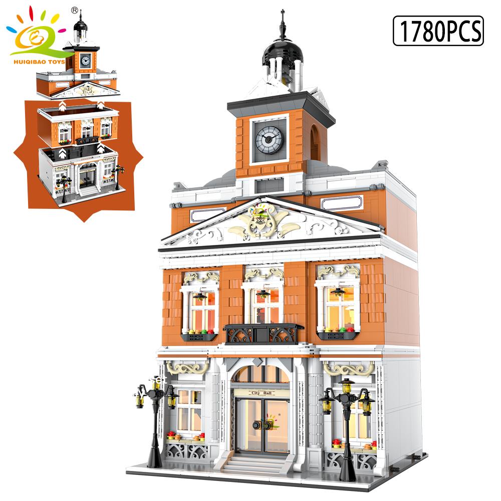 Нетоксичные игрушки Moc Городской Уголок Кофейня Архитектурный Стиль Уличный Пейзаж Микро Строительные Блоки Для Детей Строительные Кирпичики