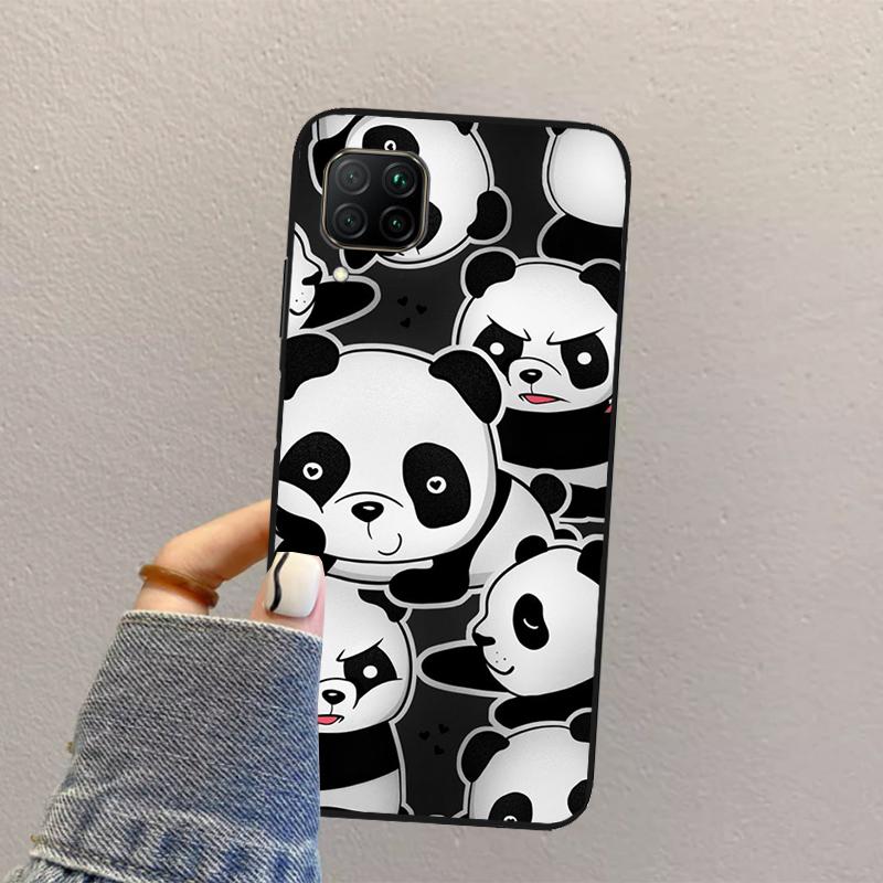 Животное Панда Для Huawei Nova Y73 Y72 Y61 Y91 Y70 Y60 Y90 12s 12i 11i 8i 9 10 SE P30 P40 Lite P60 Pro Чехол