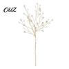 Holiday Floral Arrangement Beads Faux Crystal Christmas Tree Picks with Bendable Wire, Acrylic Pearl Sprays Clear Beaded Garland for Arrangements,