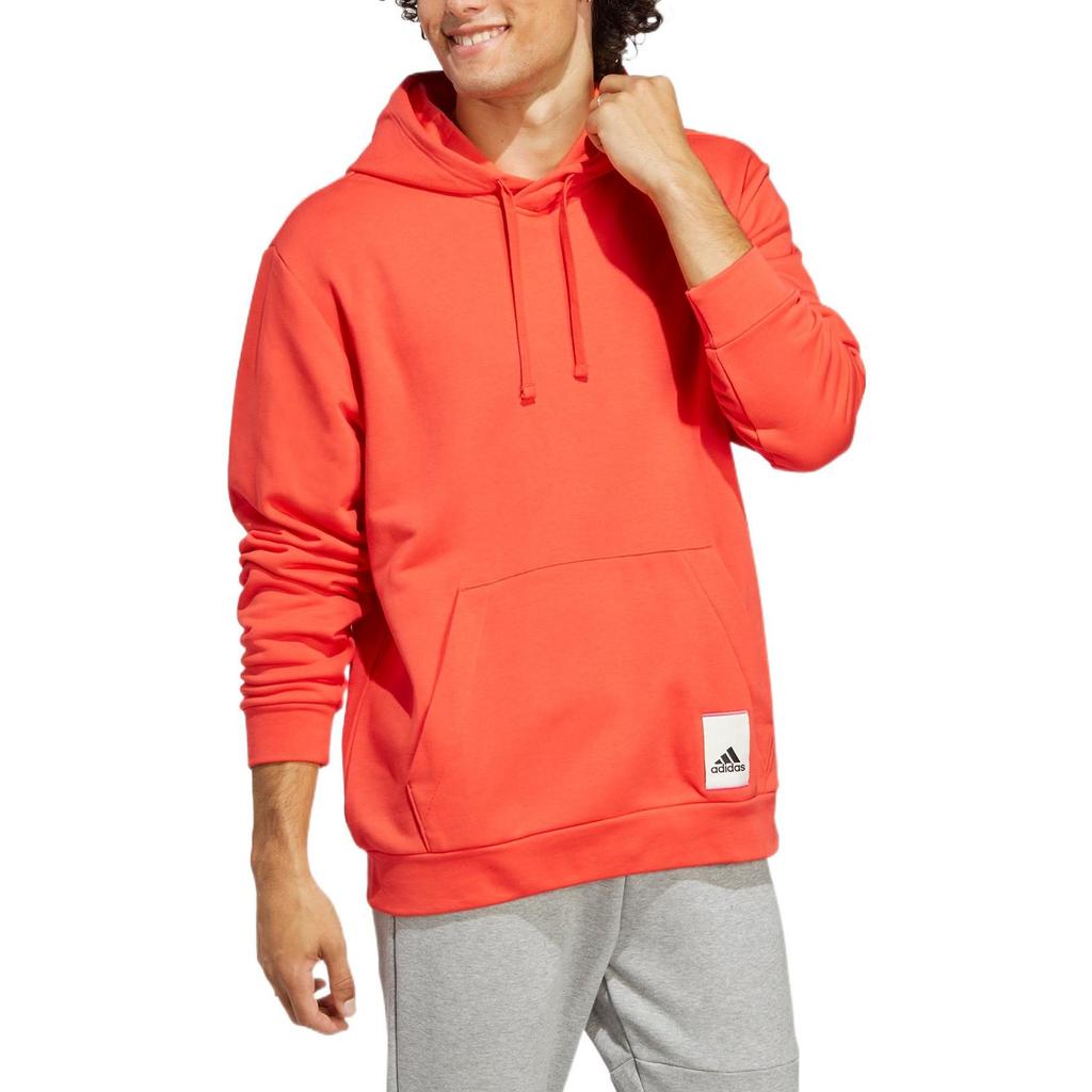 Adidas Sweatshirts Unisex Light Red Hooded Moderate Regular IL8298