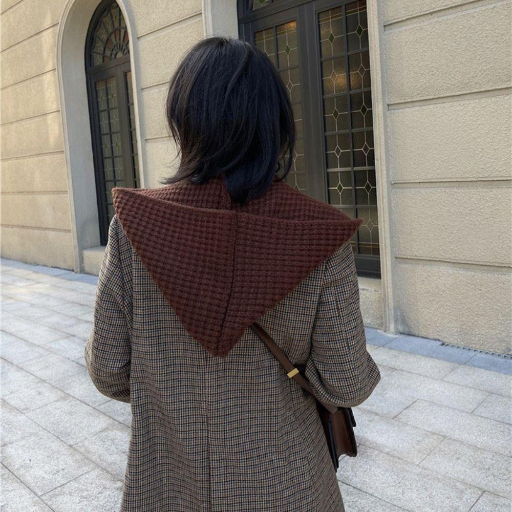 Warm Winter Balaclava Caps Thicken Hooded Caps High Quality Neck Face Scarf Bib Women