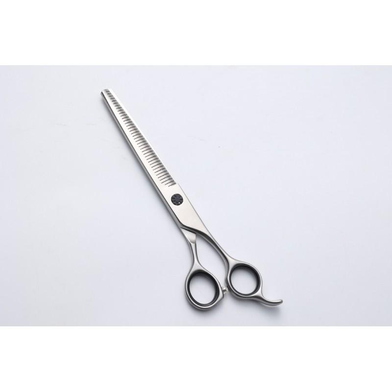 Professional Pet Grooming Scissors Set 440C Stainless Steel Curved Tip Dog Hair Trimming Tools Salon Use