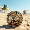 1pc Lion Zodiac Symbolism Theme Soccer Ball Football, Size 5, Lightweight PVC, Durable Outdoor Training Soccer Ball, Gift m61449