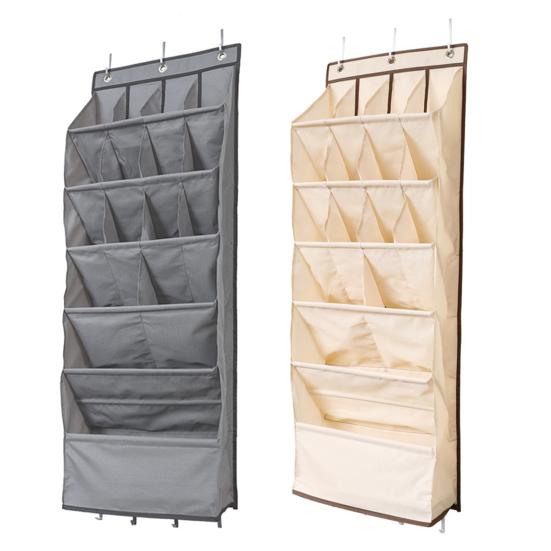 Дверной органайзер для обуви, подвесная сумка, большая вместимость, легкий доступ, простая установка, универсальный держатель для обуви, сумка для хранения