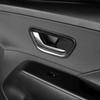 Carbon Fiber Wood Grain Style Interior Mouldings Inner Door Bowl Handle Cover Trim For Hyundai Kona SX2 2024 2025 LHD RHD
