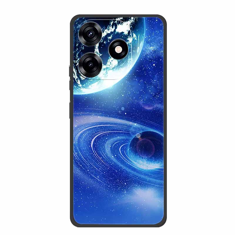 Чехол для телефона ZTE Blade V50 Дизайн 4G Задняя крышка Чехол Ударопрочный Черный Силикон Мягкий Чехол-бампер Для ZTE Blade V50 Умный чехол Funda