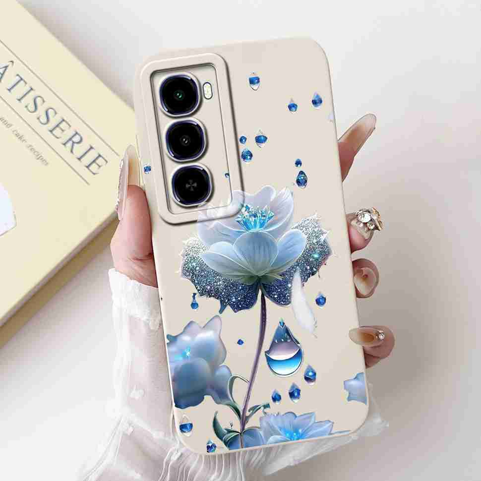 For itel City 100 4G C671L Case Cute Cat Luxury Flower Soft Silicone Back Cover For ITEL City100 4G 6.75" Phone Cases Bumper