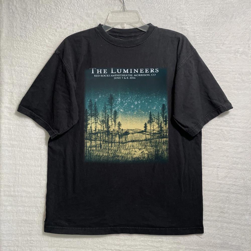 New Rare Ophelia The Lumineers Cotton Black Shirt FF257 Unisex T-Shirt
