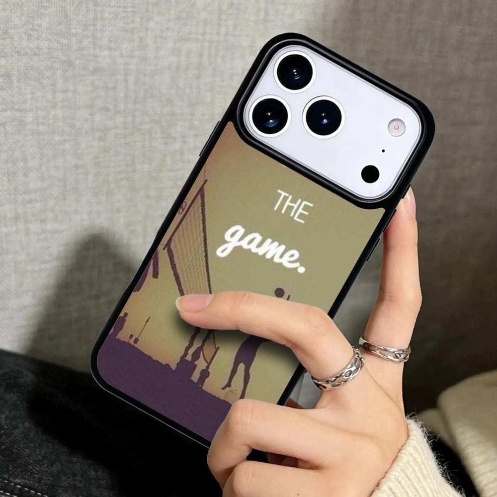Чехол Case для iPhone 17 Air 16 Pro Max 15 Plus 11 13 Mini 14 12 Задняя крышка телефона Волейбол Спортивная мода