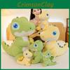 Eyes Cute Big Dinosaur Cartoon Plush Toy Short Pp Cotton Filled Doll Decoration