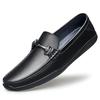 Fashion Luxury Designer Shoes Genuine Leather Loafers Mens Crocodile Embossed Casual Genuine Leather Shoes Italian Shoes Moccasins Shoes