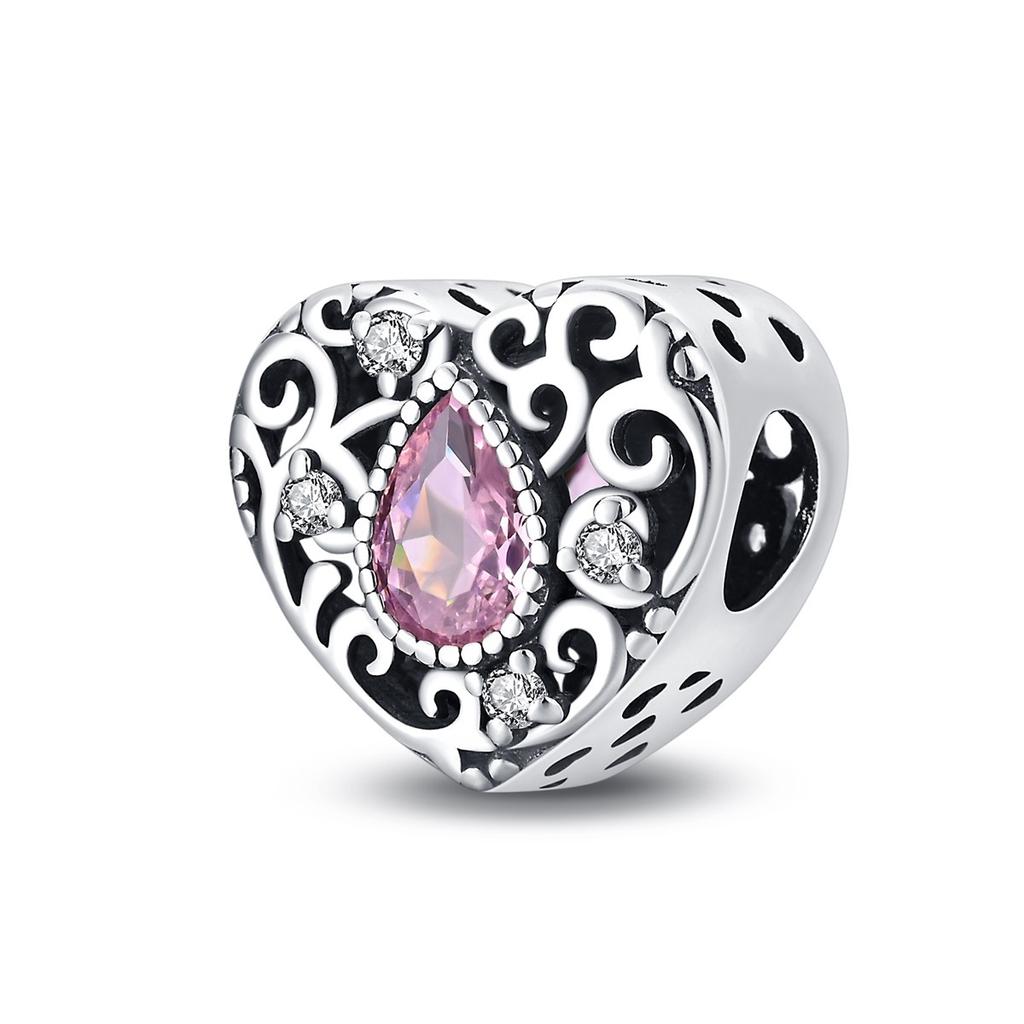 Романтическая классическая серия - серебряный браслет с подвеской «Романтический звездный свет» из серебра 925 пробы, бисер, ювелирные изделия в стиле «сделай сам»