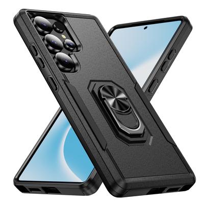 Для Galaxy S25 с подставкой, кольцом, чехол для телефона Samsung Galaxy S25 Ultra, S24 Plus, S23 FE, S22, S21, аксессуары