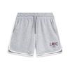 Li Ning Sports Lifestyle Series Letter Logo Printed Sports Shorts Women Shorts Floral-Grey AKSSC86-3