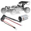 1410 Brushless Motor 18A Black ESC RC Replacement Accessory Spare Part(Titanium Color 7500KV )