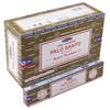 Nag Champa Palo Santo Incense Sticks Agarbatti 180 Grams Box | 12 Packs of 15 Grams Each In a Box | Export Quality