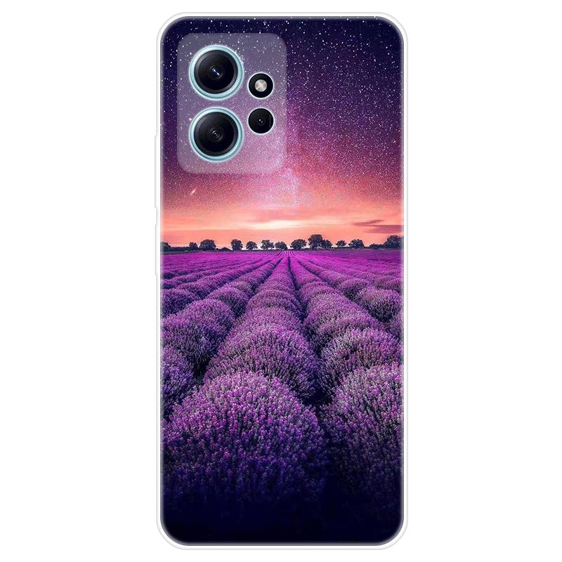 Для Xiaomi Redmi Note 12 Note12 4G чехол Мягкая силиконовая задняя крышка Мультяшный чехол для телефона Разнообразие