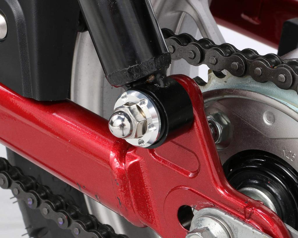 Комплект сидений с задним амортизатором KITACO (Серебряный) Обезьяна 125 (JB02/JB03/JB05) 4 предмета 1 комплект 520-1300960