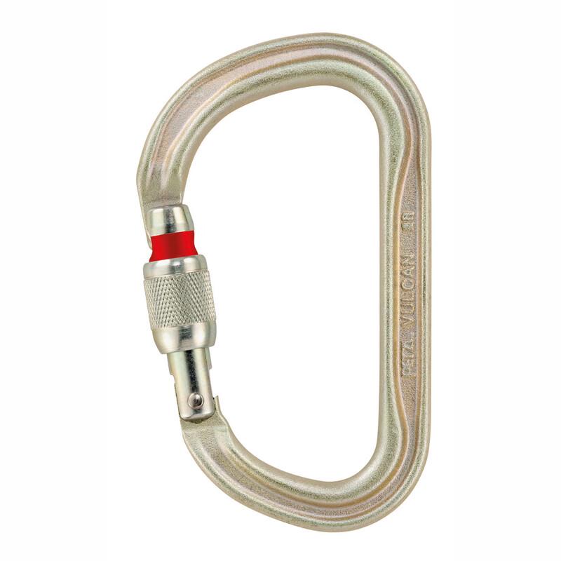 PETZL VULCAN High-Strength Steel Locking Carabiner