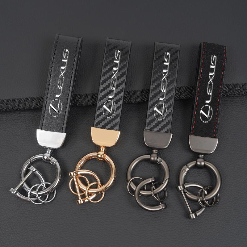 Leather Car Key Chain Pendant Keyring Decoration Keychain For Lexus GS IS LS500h ES260 ES300h RX350h NX260 UX260 LM RZ450e TX RC HX1