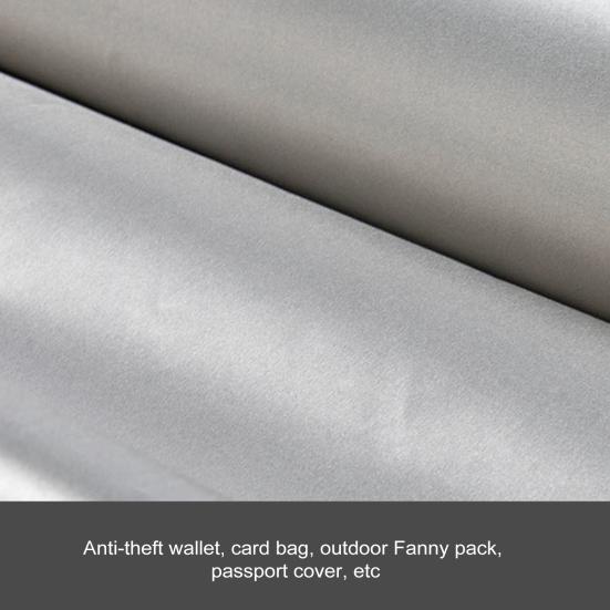 Ткань для экранирования RFID WiFi/RF Антирадиационная ткань Блокировка ЭМП Магнитная Антисигнальная Помехоустойчивая Высокоэкранирующая