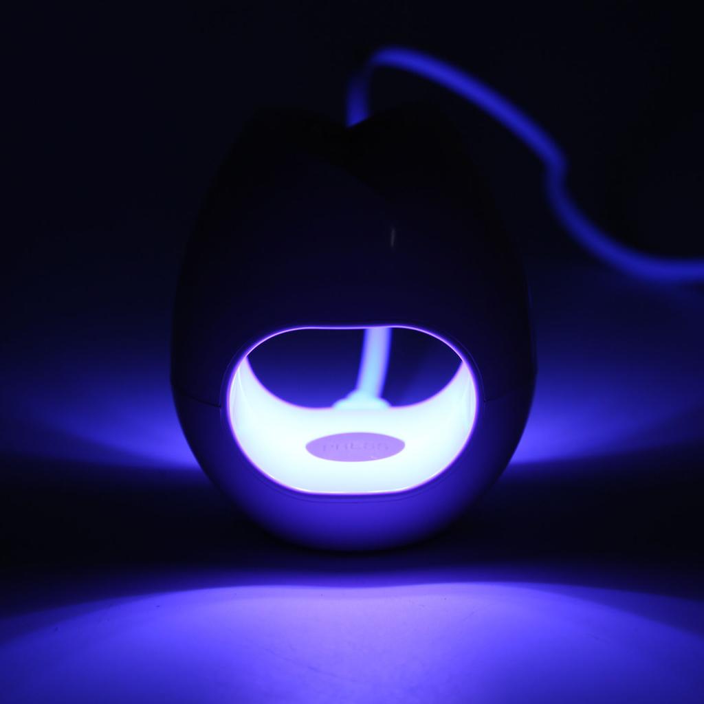 Лампа для сушки ногтей USB Портативная для одного пальца УФ-лампа для отверждения гель-лака Инструменты для маникюра