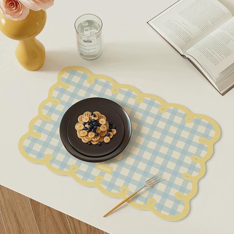 Rectangular Diatom Mud Placemat Heat Insulation Anti Skidding Dish Mat Pad Absorbent Pads Table Decoration And Accessories Mat