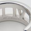 Б/У TIFFANY&Co. Кольцо Atlas EU#48.5 K18 белое золото/бриллиант 7.4г Белое золото открытое